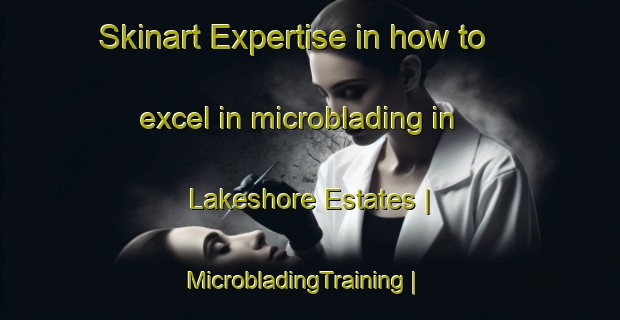 Skinart Expertise in how to excel in microblading in Lakeshore Estates | MicrobladingTraining | MicrobladingClasses | SkinartTraining-United States